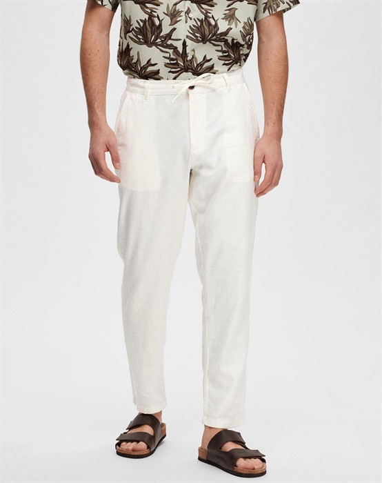 Slim Tape Brody Linen Bukser